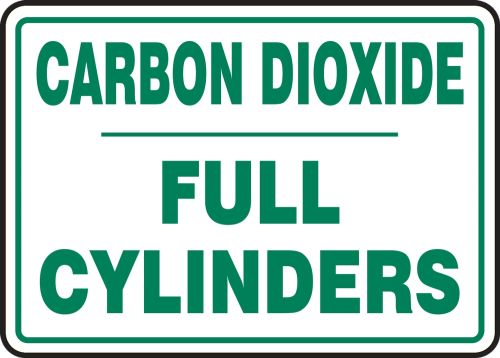 Cylinder Sign: Carbon Dioxide Cylinder Status
