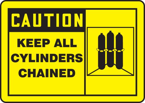 KEEP ALL CYLINDERS CHAINED (W/GRAPHIC)