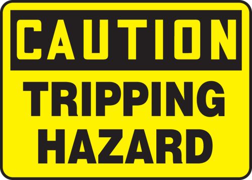 TRIPPING HAZARD