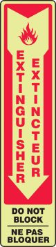 EXTINGUISHER (BILINGUAL FRENCH - EXTINCTEUR)