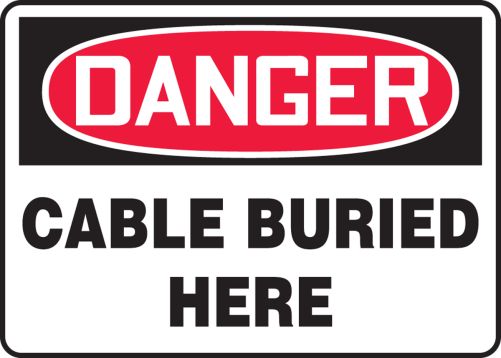 CABLE BURIED HERE
