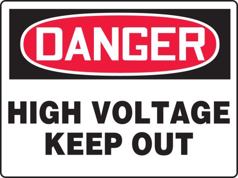 HIGH VOLTAGE KEEP OUT