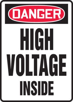 HIGH VOLTAGE INSIDE