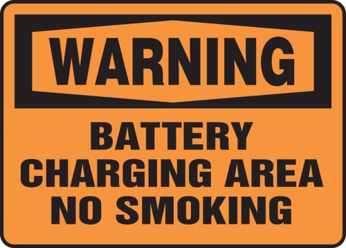 BATTERY CHARING AREA NO SMOKING