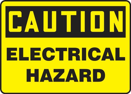 OSHA Caution Safet Signs: Electrical Hazard