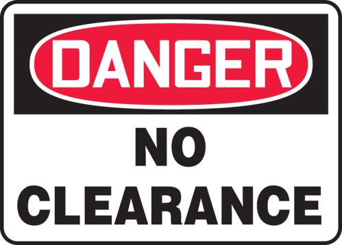 NO CLEARANCE