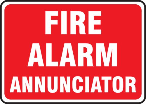 FIRE ALARM ANNUNCIATOR