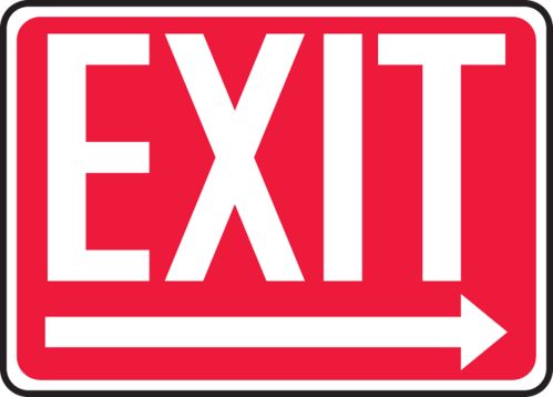 Exit (arrow right)