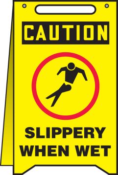 SLIPPERY WHEN WET W/GRAPHIC