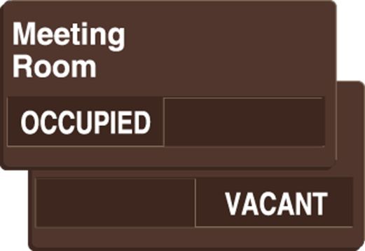 MEETING ROOM OCCUPIED/VACANT