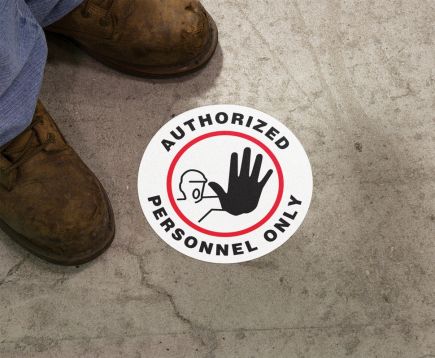 AUTHORIZED PERSONNEL ONLY (W/ GRAPHIC)