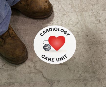 Plant & Facility, Legend: CARDIOLOGY CARE UNIT