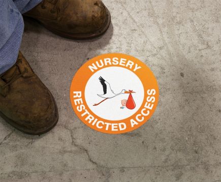 Plant & Facility, Legend: NURSERY RESTRICTED ACCESS