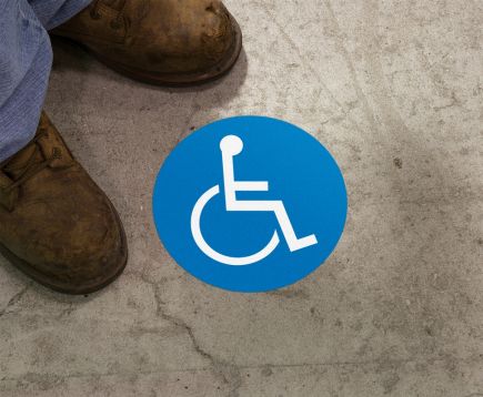 Plant & Facility, Legend: WHEELCHAIR SYMBOL