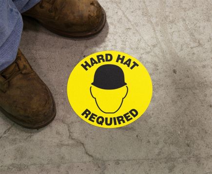HARD HAT REQUIRED (W/ GRAPHIC)