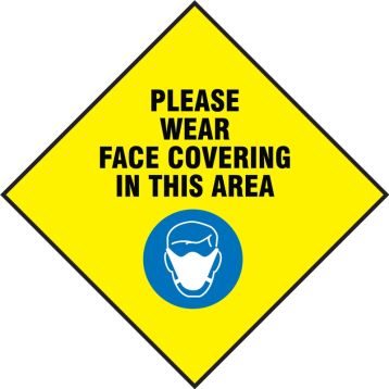 Please Wear Face Covering In This Area