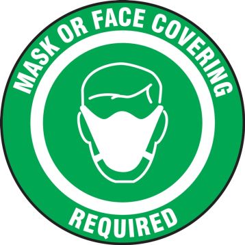 Mask Or Face Covering Required