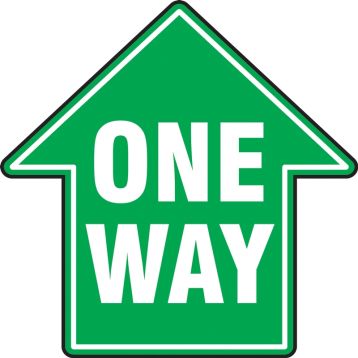 one way