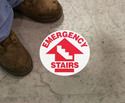 EMERGENCY STAIRS (W/ GRAPHIC)
