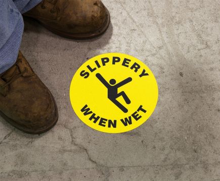 SLIPPERY WHEN WET
