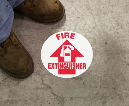 Plant & Facility, Legend: FIRE EXTINGUISHER (W/ GRAPHIC)