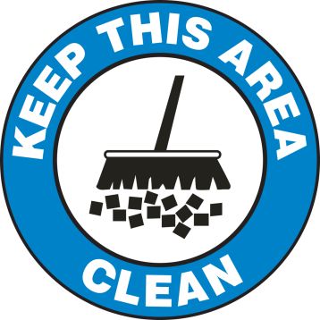 Plant & Facility, Legend: KEEP THIS AREA CLEAN
