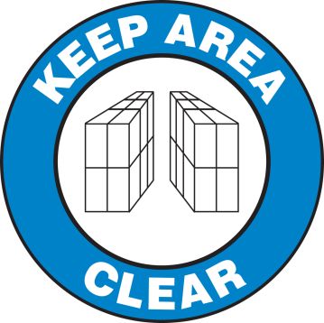 Plant & Facility, Legend: KEEP AREA CLEAR