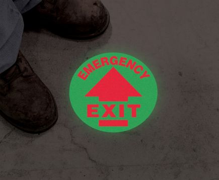 EMERGENCY EXIT (GLOW)