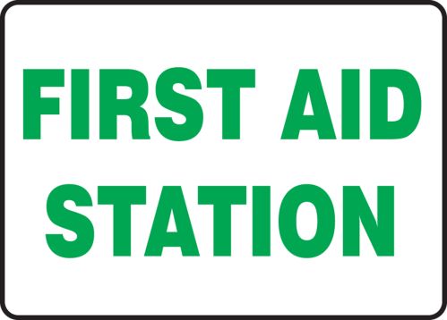 FIRST AID STATION