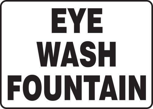 EYE WASH FOUNTAIN