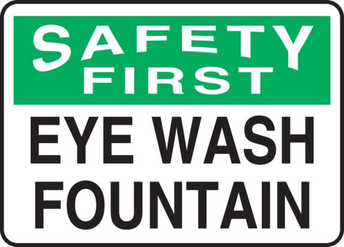 EYE WASH FOUNTAIN
