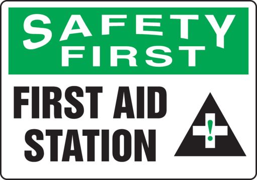 FIRST AID STATION (W/GRAPHIC)