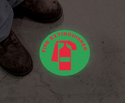 FIRE EXTINGUISHER (W/ GRAPHIC) (GLOW)