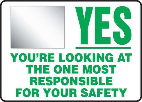YES YOU'RE LOOKING AT THE ONE MOST RESPONSIBLE FOR YOUR SAFETY (W/GRAPHIC)