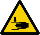 CRUSH HAZARD