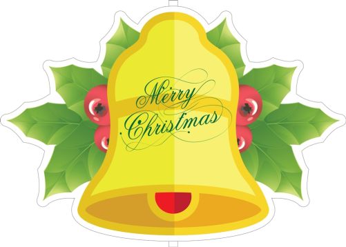 Holiday Sign Kit: Merry Christmas (Bell)