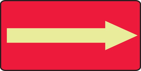 ARROW (Glow on Red)