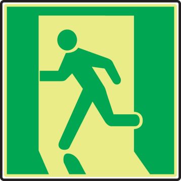 EXIT ROUTE SYMBOL LEFT