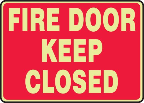FIRE DOOR KEEP CLOSED