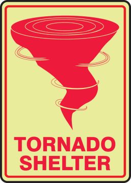TORNADO SHELTER (W/GRAPHIC) (GLOW)