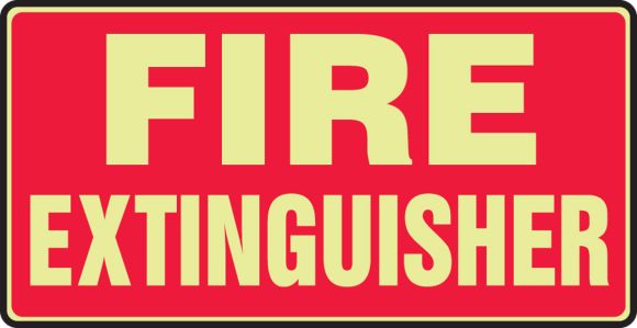 FIRE EXTINGUISHER (GLOW)