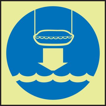 LOWER LIFE BOAT TO WATER