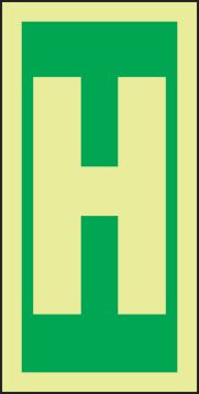 LETTER H