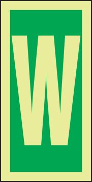 LETTER W