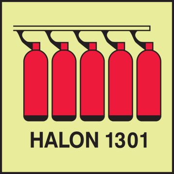HALON 1301 BATTERY