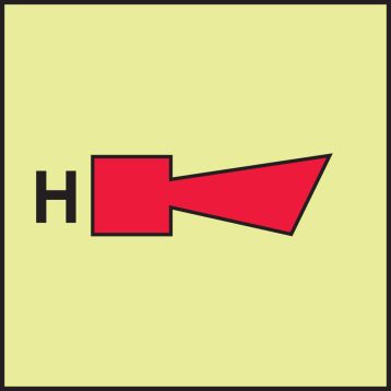 FIRE ALARM HORN - HALON