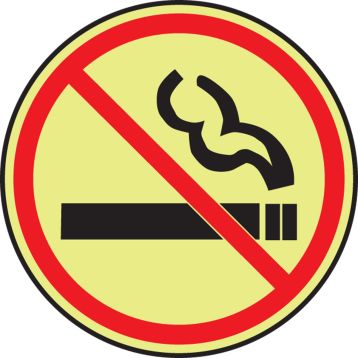 NO SMOKING SYM (GLOW)