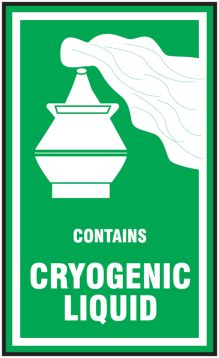 CONTAINS CRYOGENIC LIQUID