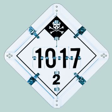 4-LEGEND DIGIT FLIP PLACARD