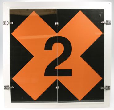 Military Fire Division Placard Signs
